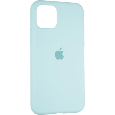 Чохол-силікон оригінал Full Cover Soft Matte iPhone 11 Pro Ice Sea Blue