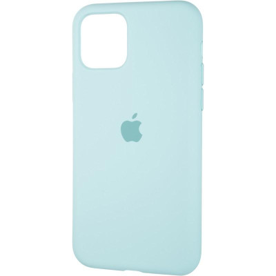 Чохол-силікон оригінал Full Cover Soft Matte iPhone 11 Pro Ice Sea Blue
