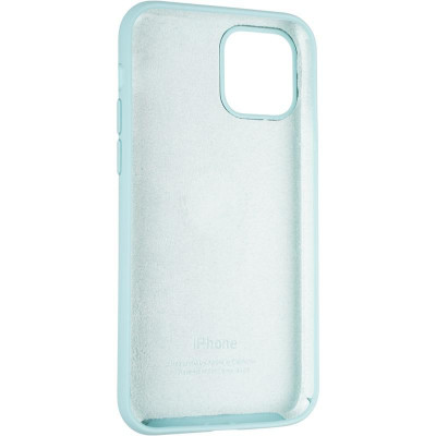 Чохол-силікон оригінал Full Cover Soft Matte iPhone 11 Pro Ice Sea Blue
