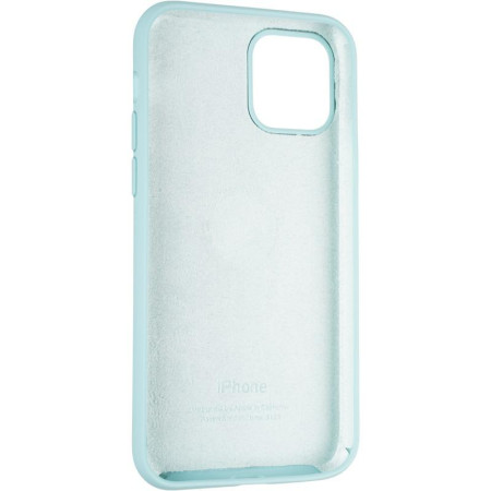 Чехол-силикон оригинал Full Cover Soft Matte iPhone 11 Pro Ice Sea Blue