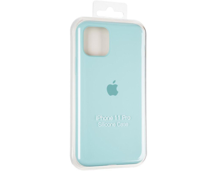 Чехол-силикон оригинал Full Cover Soft Matte iPhone 11 Pro, Ice sea blue