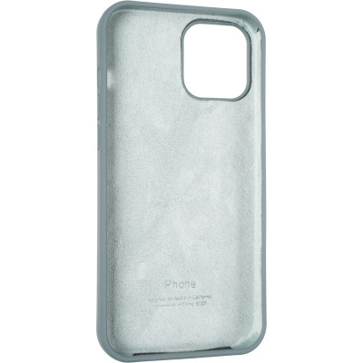 Чехол-силикон оригинал Full Soft Matte iPhone 12 Pro Max Pine Green