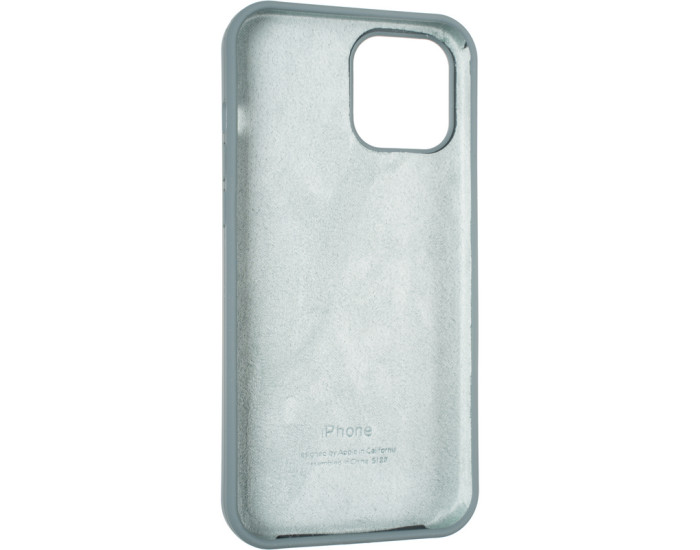 Чехол-силикон оригинал Full Soft Matte iPhone 12 Pro Max Pine Green
