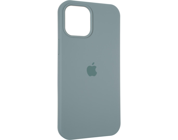 Чехол-силикон оригинал Full Soft Matte iPhone 12 Pro Max Pine Green