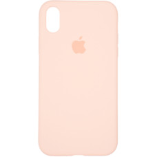 Чехол-силикон оригинал Full Soft Matte iPhone XR Grapefruit