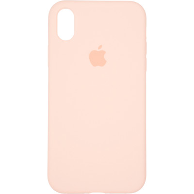 Чехол-силикон оригинал Full Soft Matte iPhone XR Grapefruit