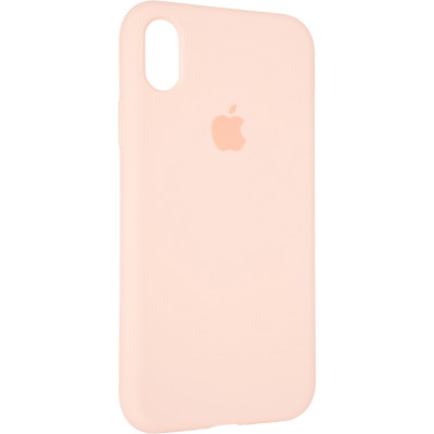Чехол-силикон оригинал Full Soft Matte iPhone XR Grapefruit