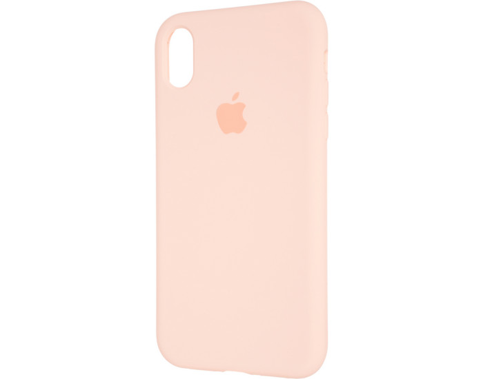 Чехол-силикон оригинал Full Soft Matte iPhone XR, Grapefruit 