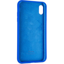 Чехол-силикон оригинал Full Cover Soft Matte iPhone XS Max, Sapphire blue