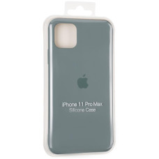 Чехол-силикон оригинал Full Cover Soft Matte iPhone 11 Pro Max, Granny grey