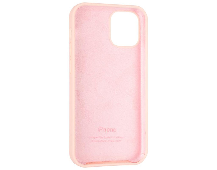 Чехол-силикон оригинал Full Cover Soft Matte iPhone 12 Mini, Grapefruit
