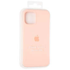 Чехол-силикон оригинал Full Cover Soft Matte iPhone 12 Mini, Grapefruit