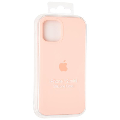 Чехол-силикон оригинал Full Soft Matte iPhone 12 Mini Grapefruit (Класс А)