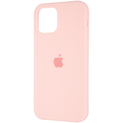 Чохол-силікон оригінал Full Soft Matte iPhone 12 / 12 Pro Grapefruit