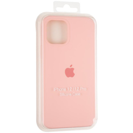 Чехол-силикон оригинал Full Soft Matte iPhone 12 / 12 Pro Grapefruit