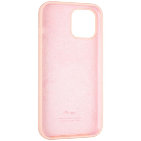 Чехол-силикон оригинал Full Soft Matte iPhone 12 Pro Max Grapefruit (Класс B)