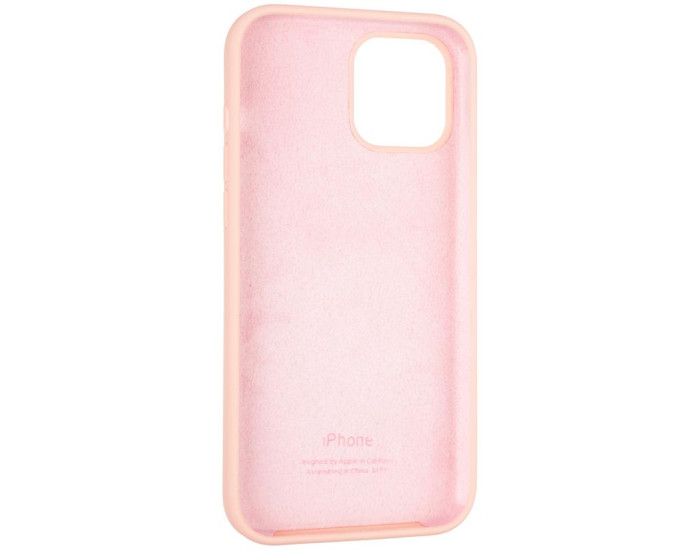 Чехол-силикон оригинал Full Soft Matte iPhone 12 Pro Max, Grapefruit