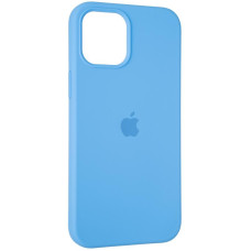 Чехол-силикон оригинал Full Soft Matte iPhone 12 Pro Max, Marine blue