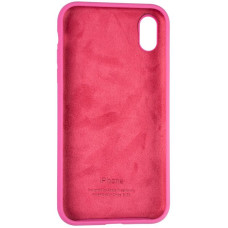 Чехол-силикон оригинал Full Soft Matte iPhone XR, Dragon fruit 