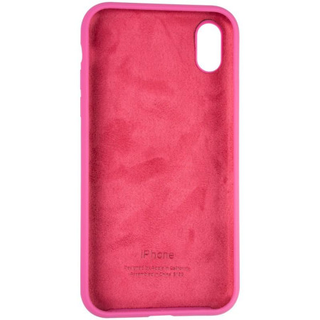Чехол-силикон оригинал Full Soft Matte iPhone XR Dragon Fruit
