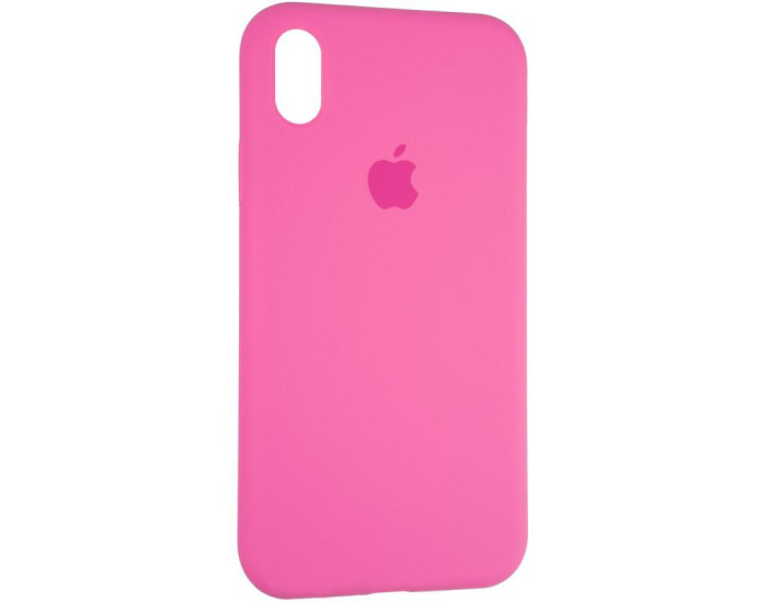 Чехол-силикон оригинал Full Soft Matte iPhone XR, Dragon fruit 