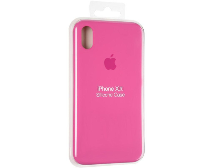 Чехол-силикон оригинал Full Soft Matte iPhone XR, Dragon fruit 