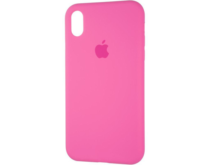 Чехол-силикон оригинал Full Soft Matte iPhone XR, Dragon fruit 