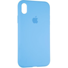 Чехол-силикон оригинал Full Soft Matte iPhone XR, Marine blue 