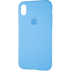Чехол-силикон оригинал Full Soft Matte iPhone XR, Marine blue 