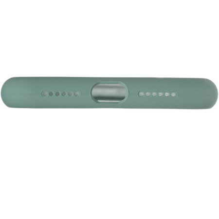 Чехол-силикон оригинал Full Soft Matte iPhone XR Pine Green (Класс B)