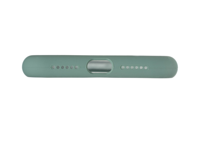 Чехол-силикон оригинал Full Soft Matte iPhone XR, Pine green