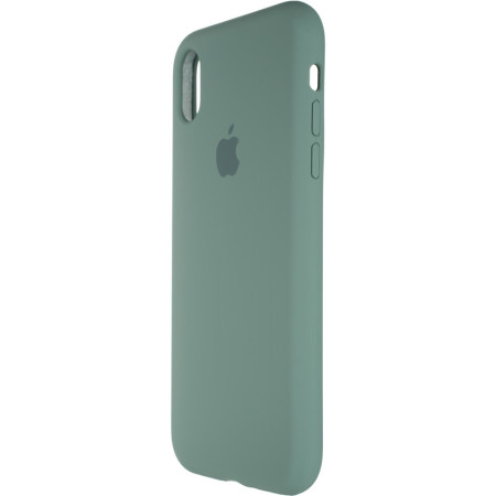 Чехол-силикон оригинал Full Soft Matte iPhone XR Pine Green (Класс B)