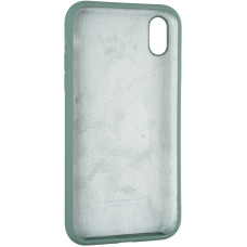Чехол-силикон оригинал Full Soft Matte iPhone XR, Pine green
