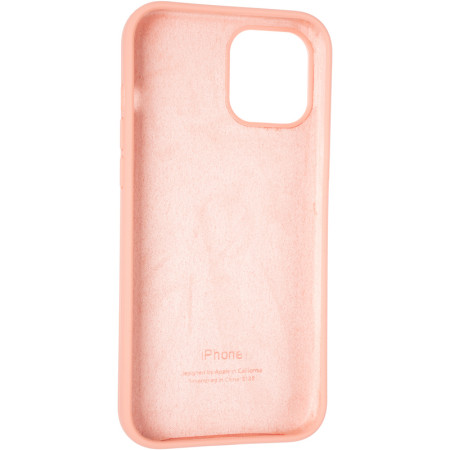 Чехол-силикон оригинал Full Soft Matte iPhone 12 Pro Max Begonia
