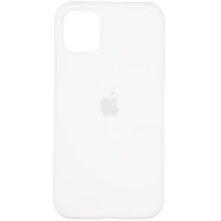 Чехол-силикон оригинал Full Cover Soft Matte iPhone 11 (Белый / White)
