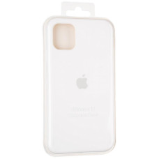 Чехол-силикон оригинал Full Cover Soft Matte iPhone 11 (Белый / White)