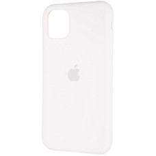 Чехол-силикон оригинал Full Cover Soft Matte iPhone 11 (Белый / White)