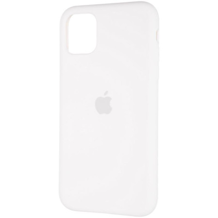 Чехол-силикон оригинал Full Cover Soft Matte iPhone 11 (Белый / White)