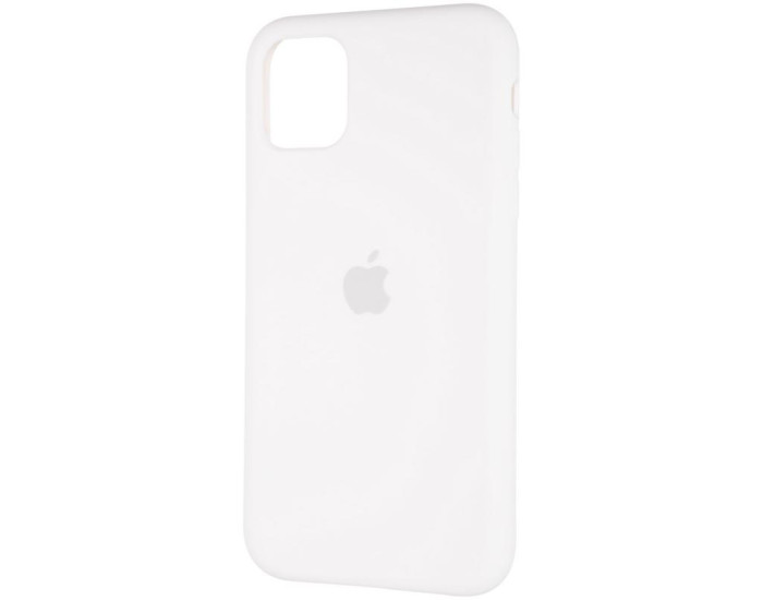 Чехол-силикон оригинал Full Cover Soft Matte iPhone 11 (Белый / White)