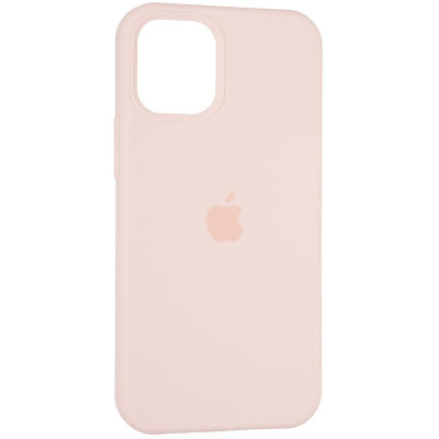 Чехол-силикон оригинал Full Soft Matte iPhone 12 Mini Pink Sand (Класс А)