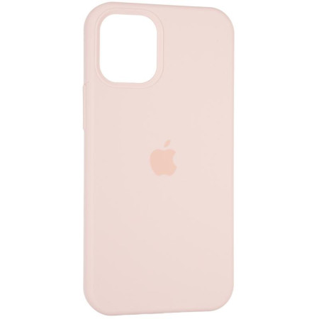 Чехол-силикон оригинал Full Soft Matte iPhone 12 Mini Pink Sand (Класс B)