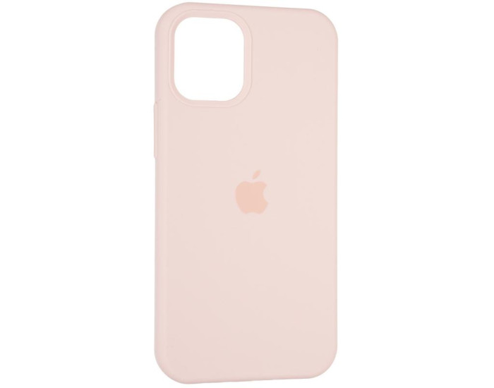 Чехол-силикон оригинал Full Cover Soft Matte iPhone 12 Mini, Pink sand