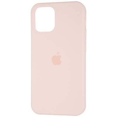 Чехол-силикон оригинал Full Soft Matte iPhone 12 Mini Pink Sand (Класс А)