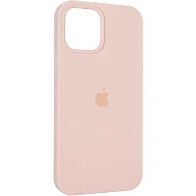 Чохол-силікон оригінал Full Soft Matte iPhone 12 Pro Max Pink Sand