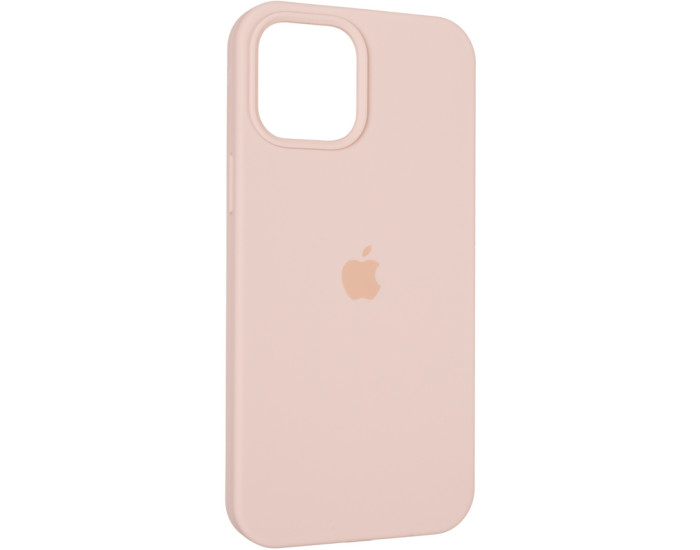 Чехол-силикон оригинал Full Soft Matte iPhone 12 Pro Max, Pink sand