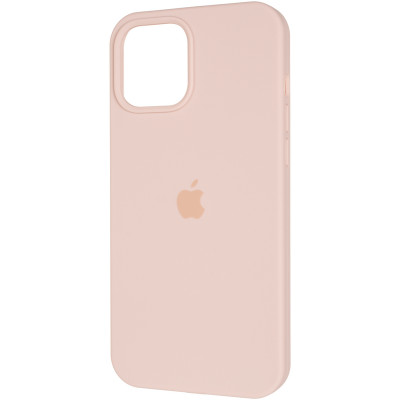 Чохол-силікон оригінал Full Soft Matte iPhone 12 Pro Max Pink Sand