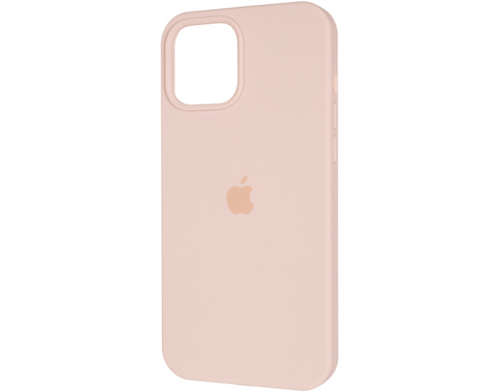 Чехол-силикон оригинал Full Soft Matte iPhone 12 Pro Max, Pink sand