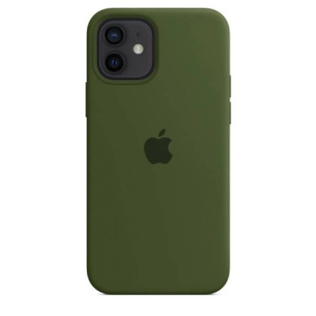 Чехол-силикон оригинал Full Soft Matte iPhone 12 Pro Max Virid