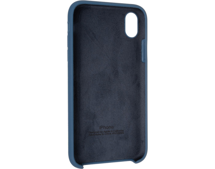 Чехол-силикон оригинал Soft Matte iPhone 11 Pro Max, Dark blue