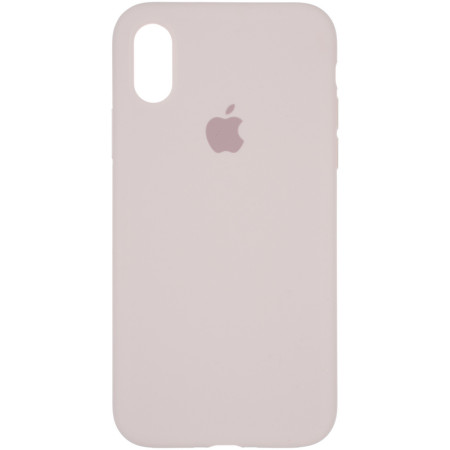 Чехол-силикон оригинал Full Soft Matte iPhone X / XS Lavander